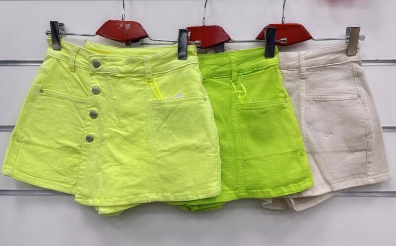Szorty damskie jeansy Roz XS-XL, 1 Kolor Paczka 10 szt
