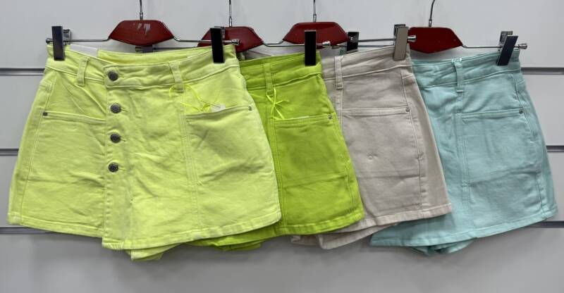 Szorty damskie jeansy Roz XS-XL, 1 Kolor Paczka 10 szt