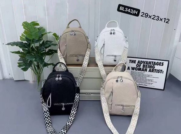 Plecak damskie. Roz Standard. Mix Kolor . Paszka 6 szt