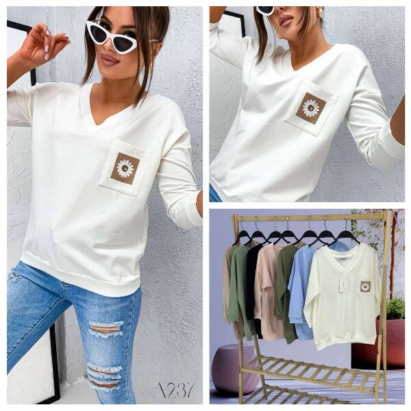 Bluza damska (Turecki produkt) Roz Standard. Mix Kolor .Paczka 10 szt