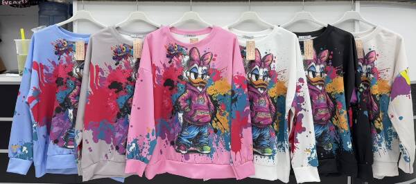 Swetry damskie (Włoskie produkt) Roz Standard Mix kolor Paczka 5 szt