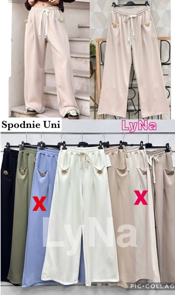 Spodnie damskie (Włoskie produkt) Roz Standard Mix kolor Paczka 5 szt
