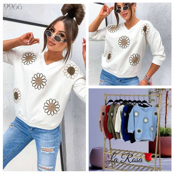 Bluza damska (Turecki produkt) Roz Standard. Mix Kolor .Paczka 10 szt