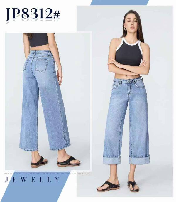Spodnie damskie jeansy Roz XS-XL, 1 Kolor Paczka 10 szt
