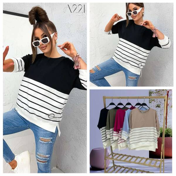 Bluza damska (Turecki produkt) Roz Standard. Mix Kolor .Paczka 10 szt