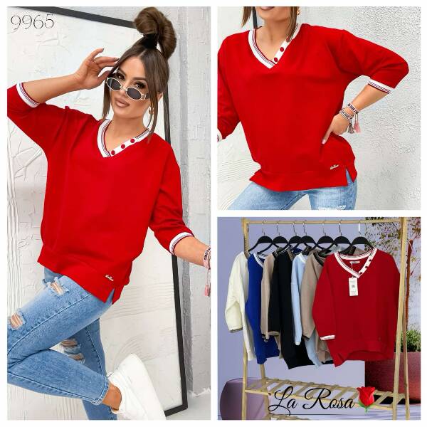 Bluza damska (Turecki produkt) Roz Standard. Mix Kolor .Paczka 10 szt