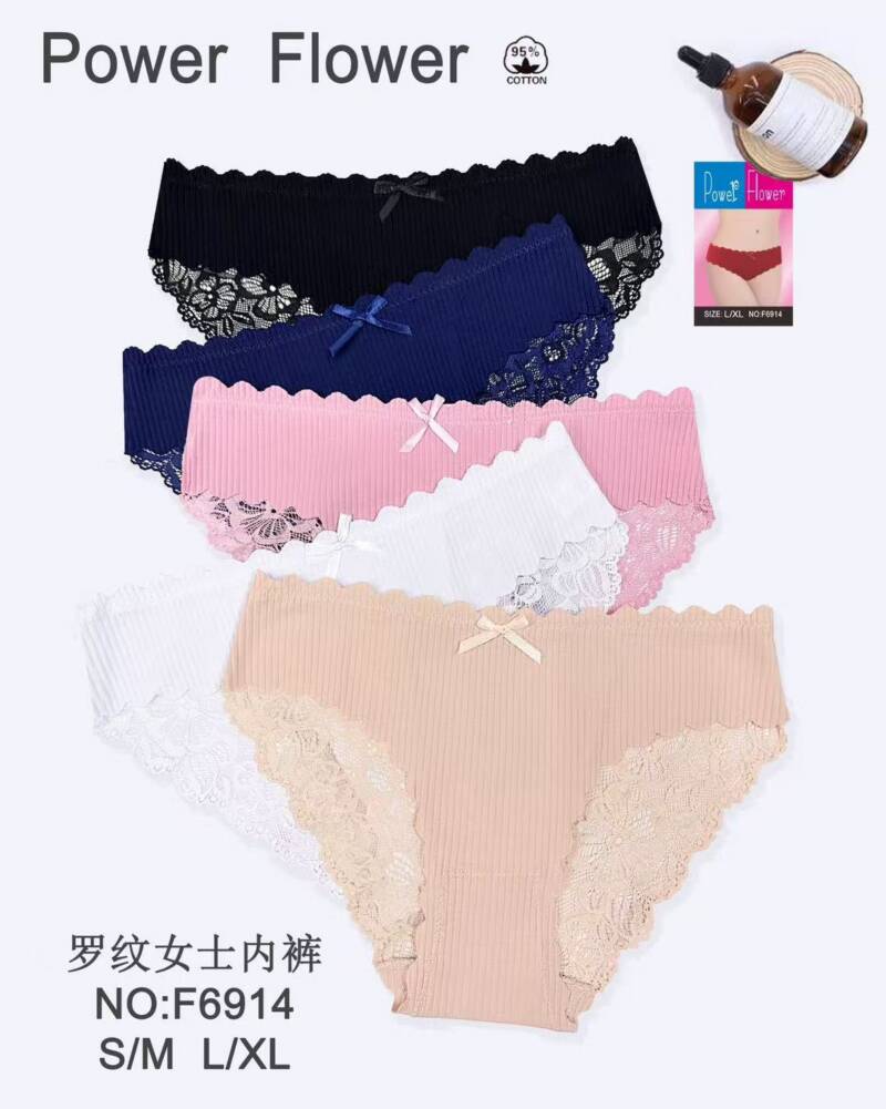 Majtki damskie Roz S/M-L/XL, Mix kolor Paczka 24 szt