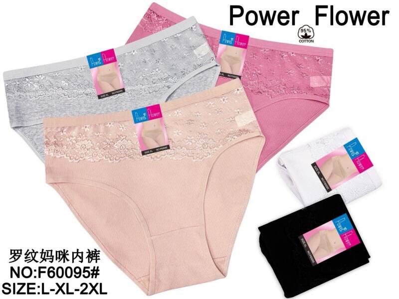 Majtki damskie Roz L-XL-2XL, Mix kolor Paczka 24 szt
