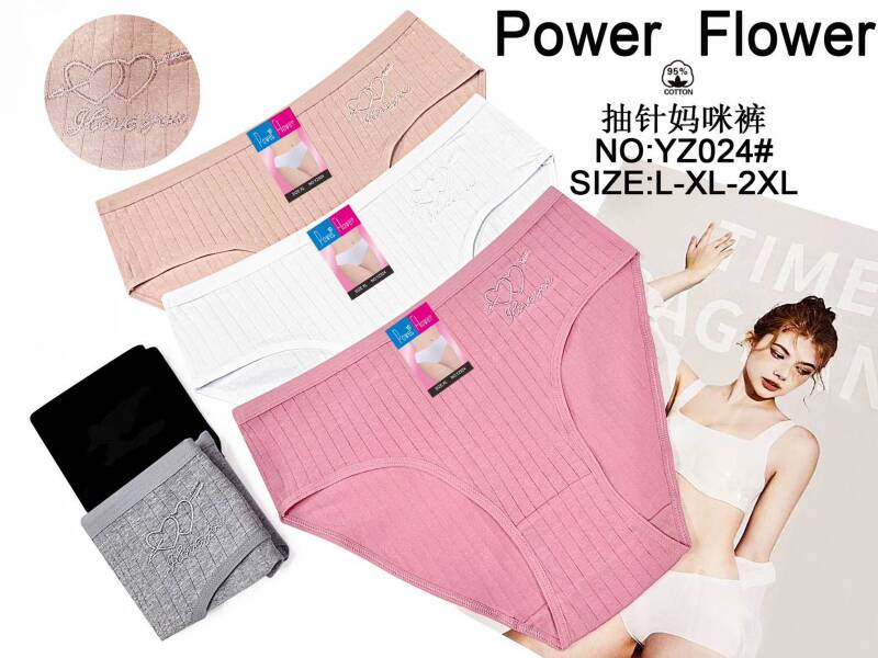 Majtki damskie Roz L-XL-2XL, Mix kolor Paczka 24 szt
