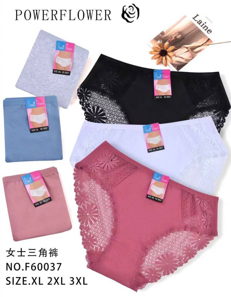 Majtki damskie Roz XL-2XL-3XL, Mix kolor Paczka 24 szt