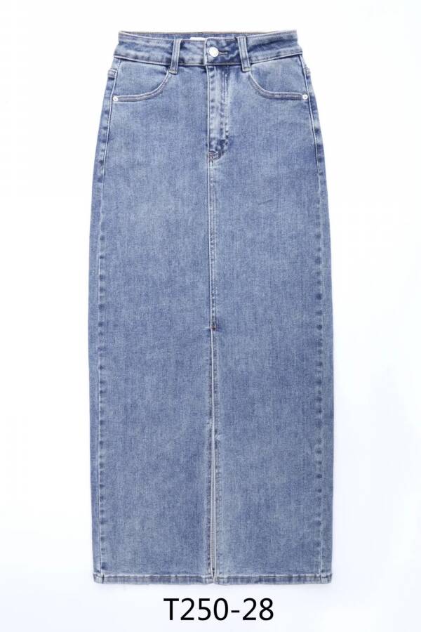 Spódnica damskie jeans Roz XS-XL, 1 Kolor Paczka 10 szt
