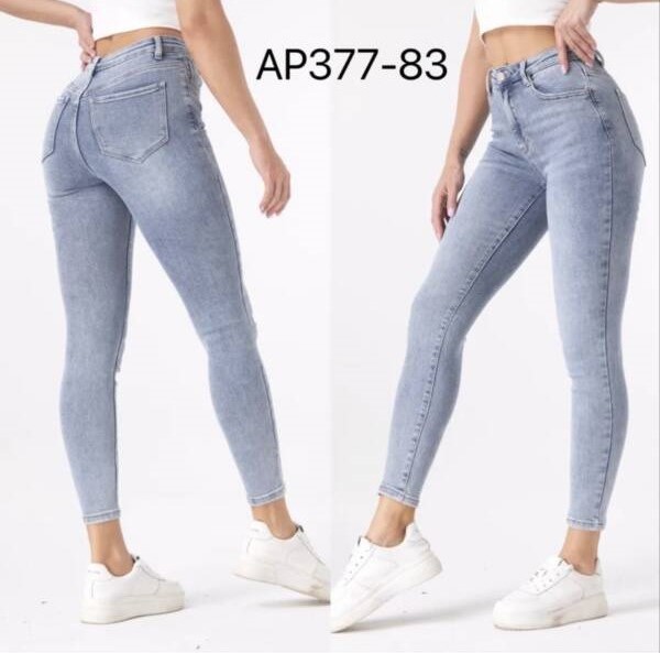 Spodnie damskie jeansy Roz XS-XL, 1 Kolor Paczka 10 szt