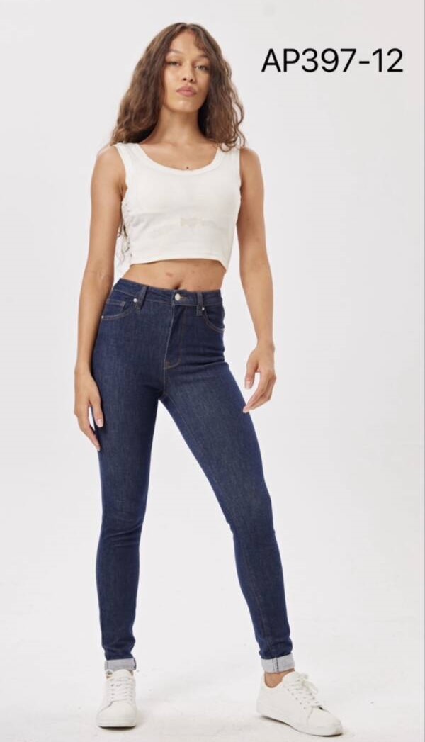 Spodnie damskie jeansy Roz XS-XL, 1 Kolor Paczka 10 szt