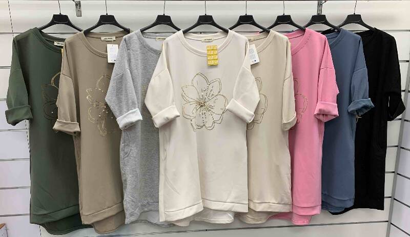 Sukienki damskie (Włoskie produkt) Roz Standard Mix kolor Paczka 5 szt