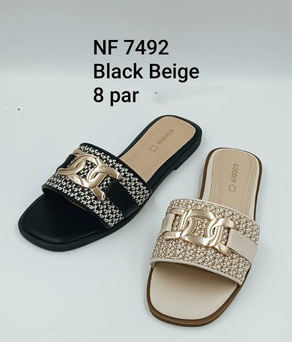 Klapki Damskie 36-41/ 8 par