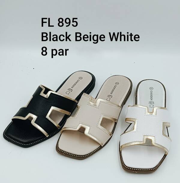 Klapki Damskie 36-41/ 8 par