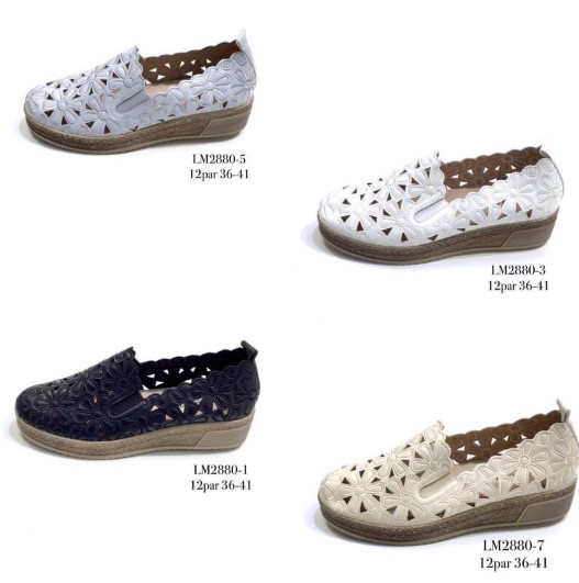 Balerinki/ Espadryle 36-41/ 12 par