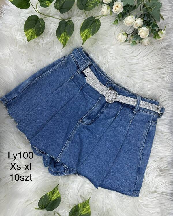 Spódnica damskie jeansy Roz XS-XL, 1 Kolor Paczka 10 szt