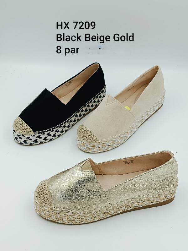 Balerinki/ Espadryle damskie 36-41/ 8 par