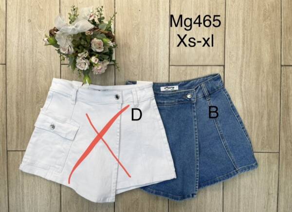 Spódnica damskie jeansy Roz XS-XL, 1 Kolor Paczka 10 szt