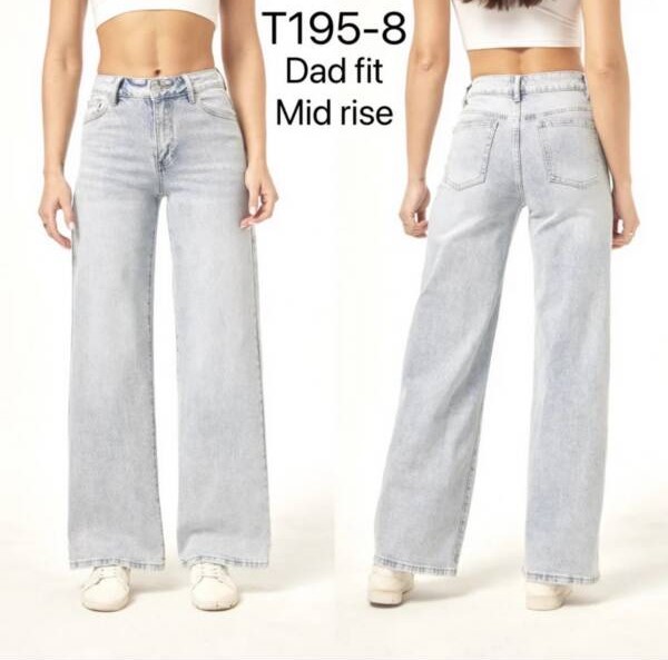 Spodnie damskie jeansy Roz XS-XL, 1 Kolor Paczka 10 szt