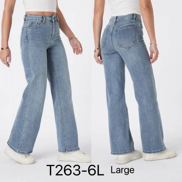 Spodnie damskie jeans Roz XS-XL, 1 Kolor Paczka 10 szt