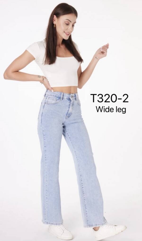 Spodnie damskie jeansy Roz XS-XL, 1 Kolor Paczka 10 szt