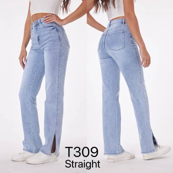 Spodnie damskie jeans Roz XS-XL, 1 Kolor Paczka 10 szt