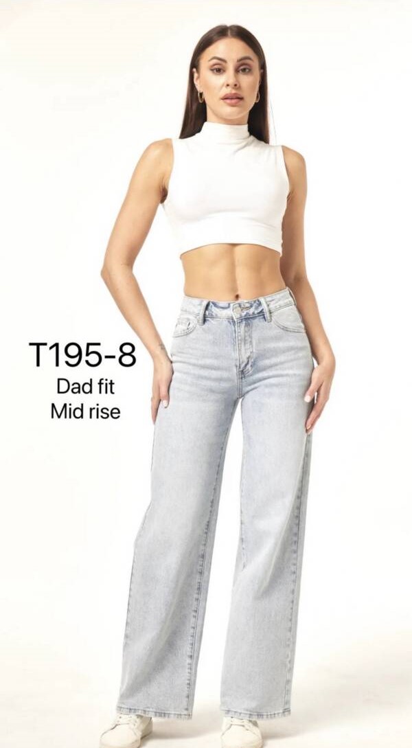 Spodnie damskie jeansy Roz XS-XL, 1 Kolor Paczka 10 szt