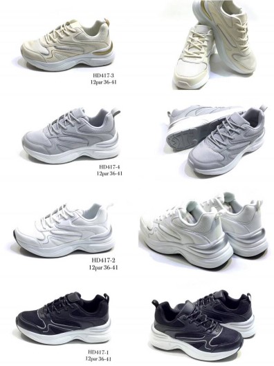 Buty Sportowe damskie 36-41/ 12 par