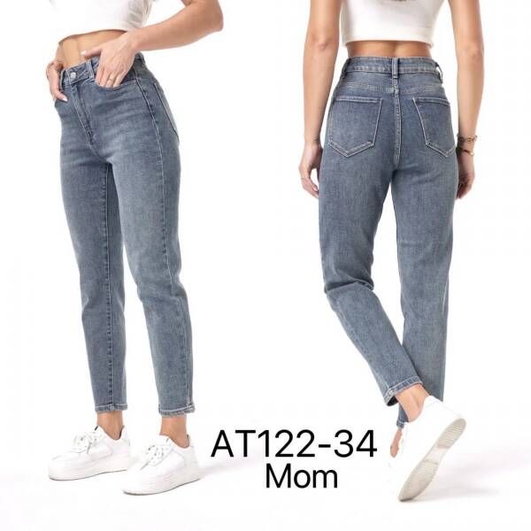Spodnie damskie jeans Roz XS-XL, 1 Kolor Paczka 10 szt