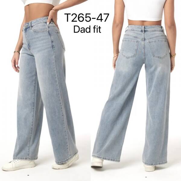 Spodnie damskie jeans Roz XS-XL, 1 Kolor Paczka 10 szt