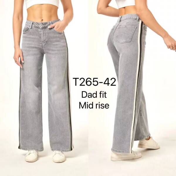Spodnie damskie jeans Roz XS-XL, 1 Kolor Paczka 10 szt