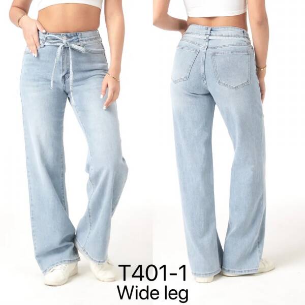 Spodnie damskie jeans Roz XS-XL, 1 Kolor Paczka 10 szt