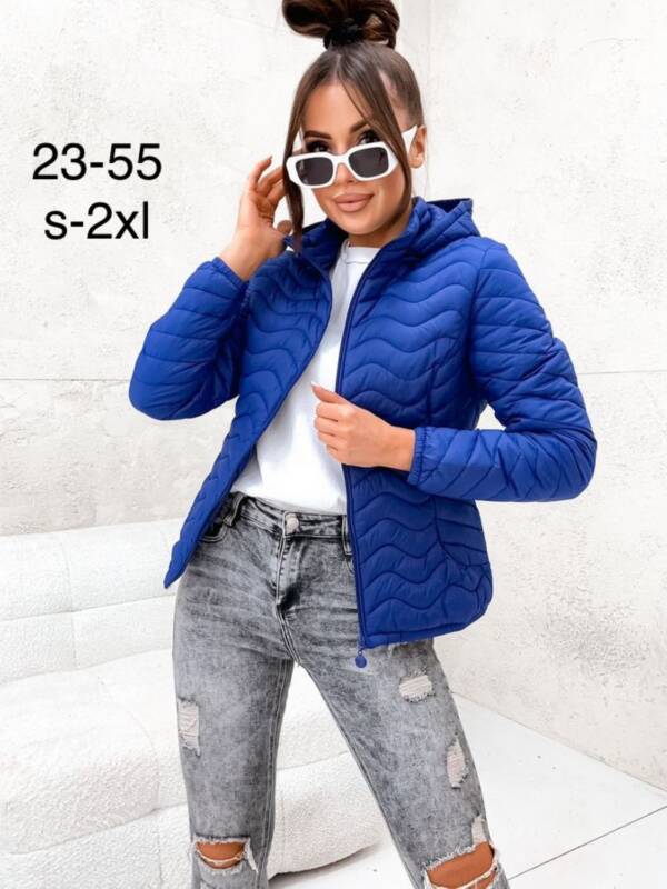 Kurtki damskie cienki Roz S-2XL, 1 Kolor Paczka 5 szt