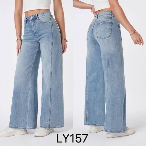 Spodnie damskie jeans Roz XS-XL, 1 Kolor Paczka 10 szt