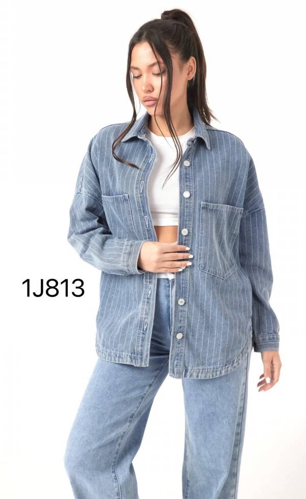 Kurtki damskie jeansy Roz XS-XL, 1 Kolor Paczka 10 szt