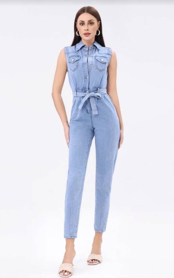 Kombinezon damskie jeansy Roz XS-XL, 1 Kolor Paczka 10 szt