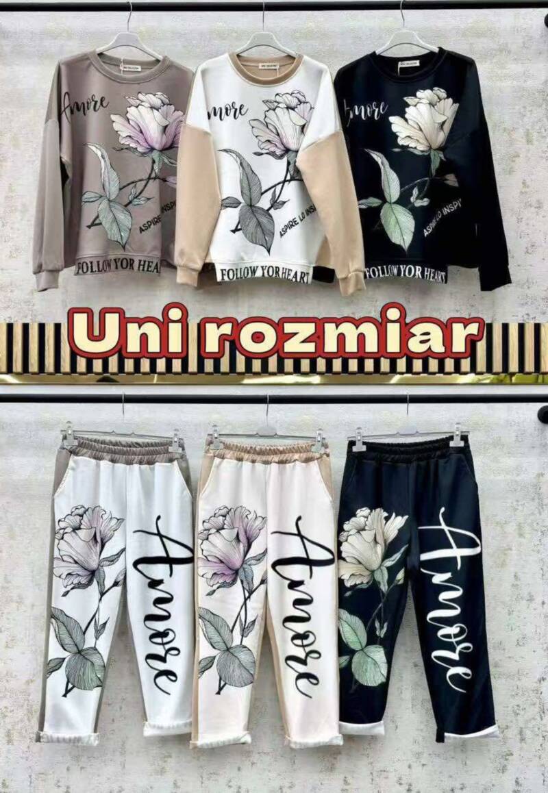 Komplet damskie (Włoskie produkt) Roz Standard Mix kolor Paczka 5 szt