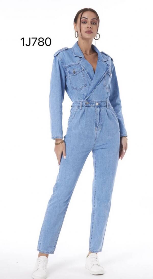 Kombinezon damskie jeansy Roz XS-XL, 1 Kolor Paczka 10 szt
