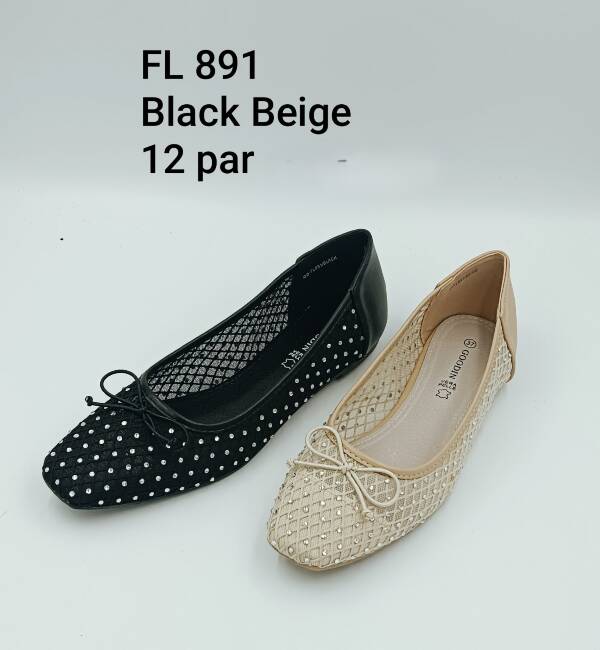 Balerinki/ Espadryle damskie 36-41/ 12 par