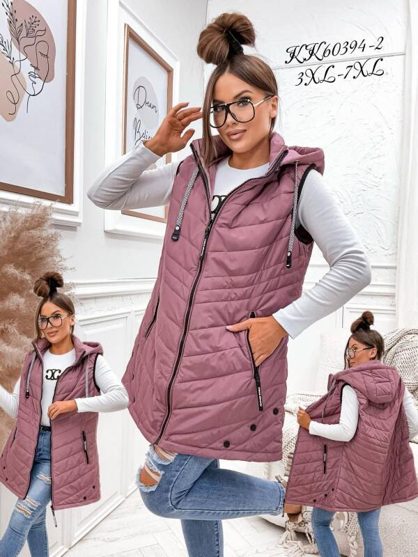Kamizelka damskie Roz 3XL-7XL, 1 Kolor Paczka 5 szt