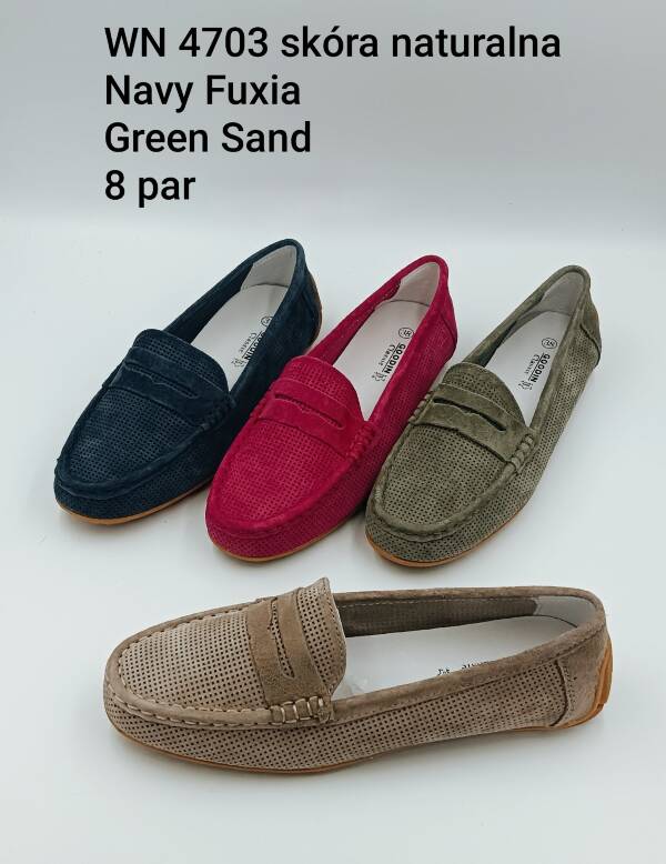 Balerinki/ Espadryle damskie 36-41/ 8 par