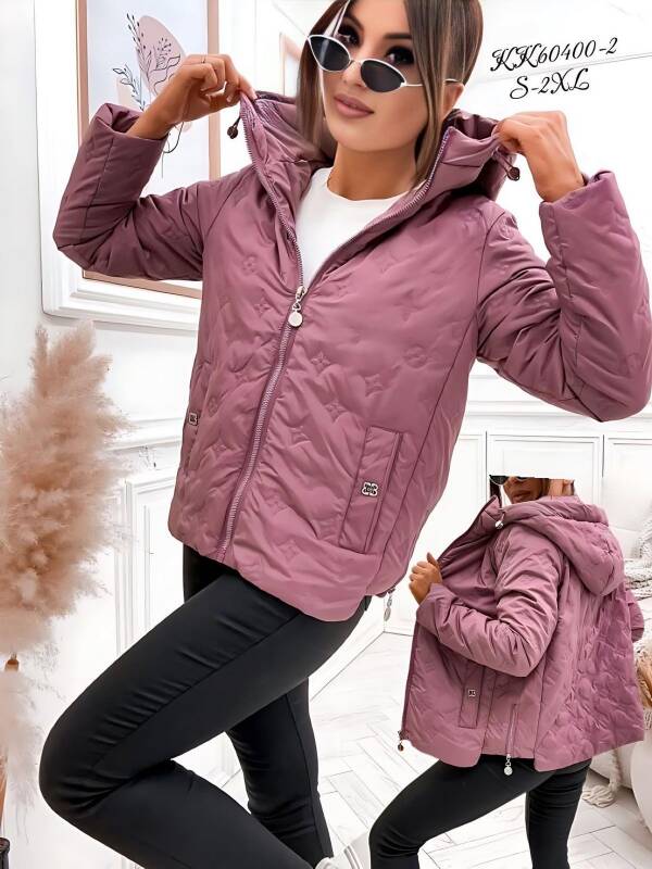 Kurtki damskie cienki Roz S-2XL, 1 Kolor Paczka 5 szt