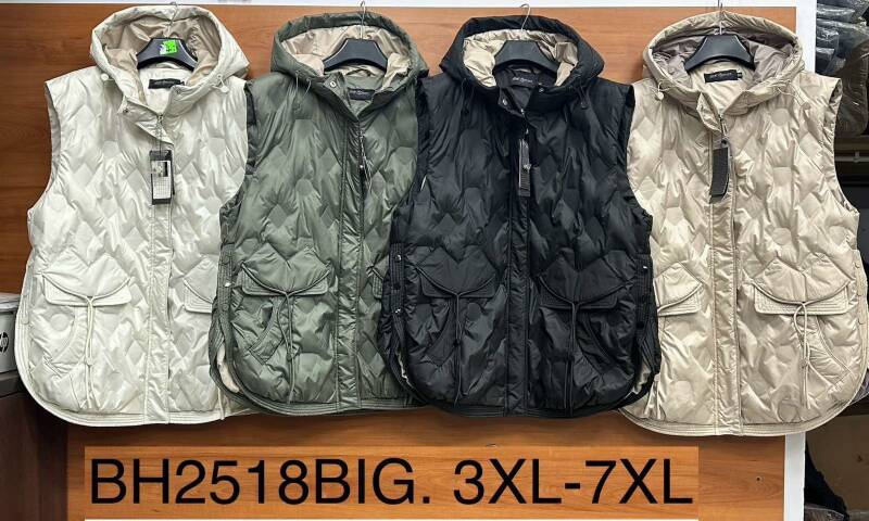 Kamizelka damkie Roz 3XL-7XL, 1 Kolor Paczka 5 szt