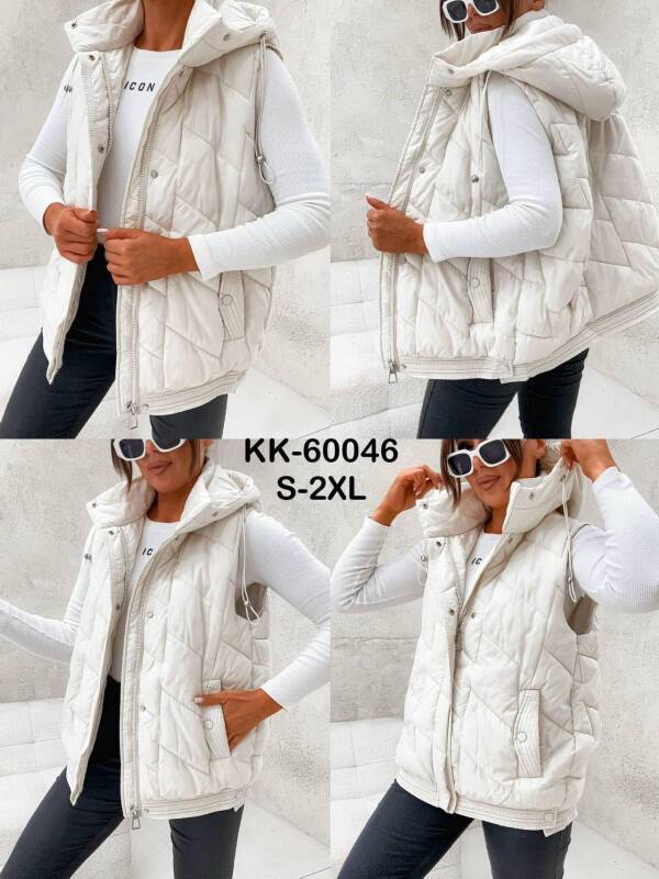 Kamizelka damskie Roz S-2XL, 1 Kolor Paczka 5 szt