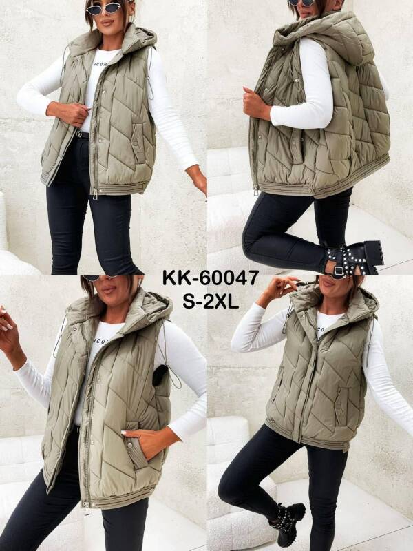 Kamizelka damskie Roz S-2XL, 1 Kolor Paczka 5 szt