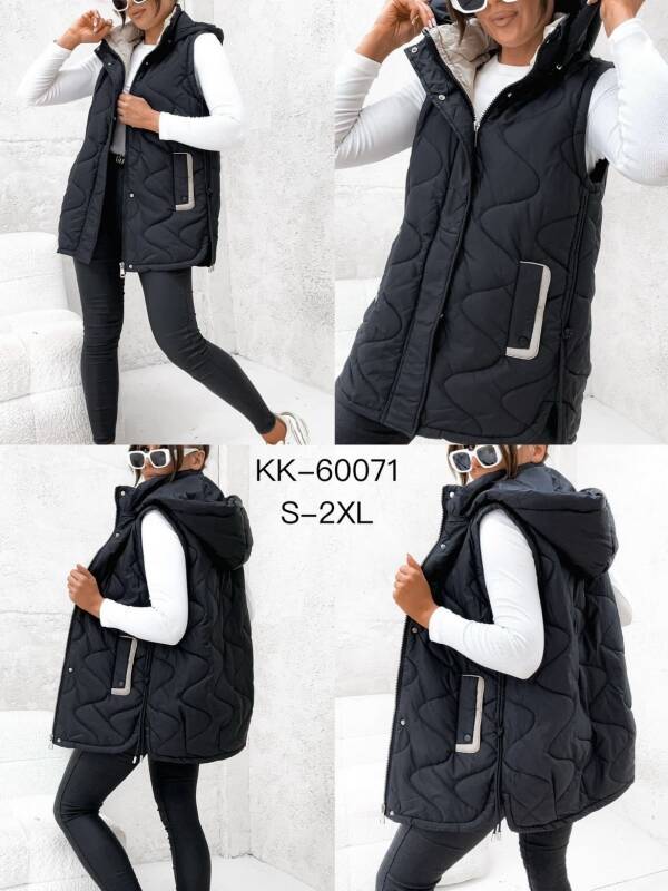Kamizelka damskie Roz S-2XL, 1 Kolor Paczka 5 szt