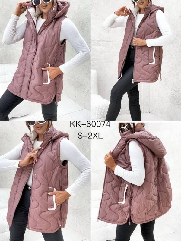 Kamizelka damskie Roz S-2XL, 1 Kolor Paczka 5 szt