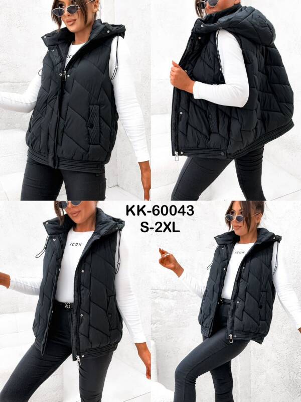 Kamizelka damskie Roz S-2XL, 1 Kolor Paczka 5 szt